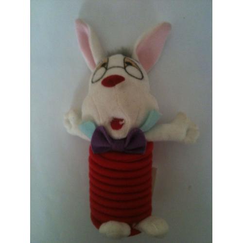 peluche lapin blanc alice au pays des merveilles