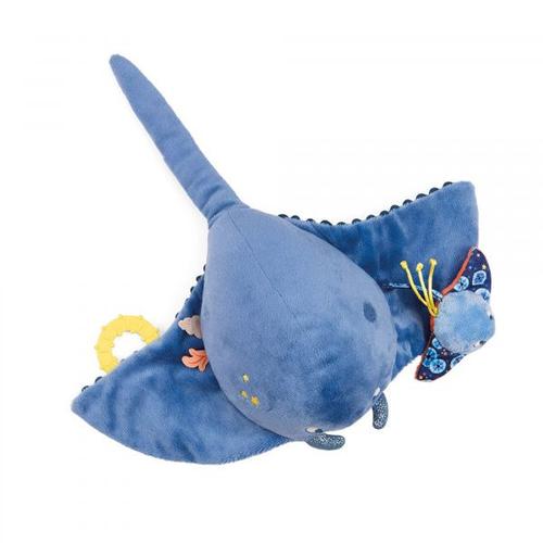 13 PELUCHE DOUDOU RENARD ORANGE LE VOYAGE D/'OLGA MOULIN ROTY NEUF