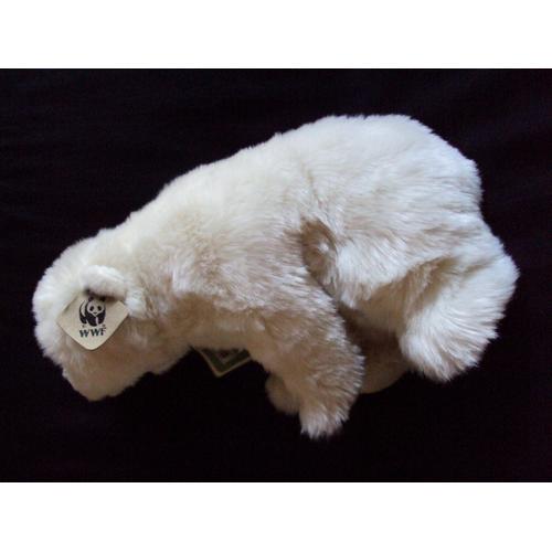 peluche ours blanc pas cher