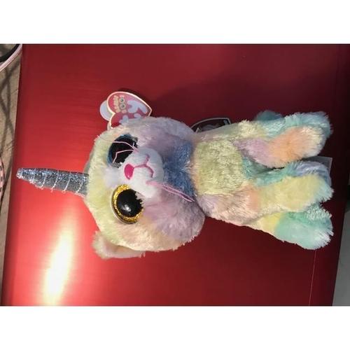 peluche ty chat multicolore