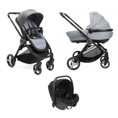 chicco trio activ3 anthracite poussette combinée