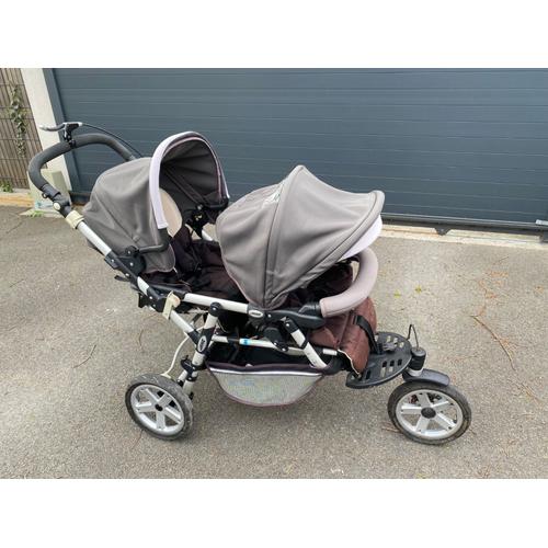 poussette double jane powertwin pas cher