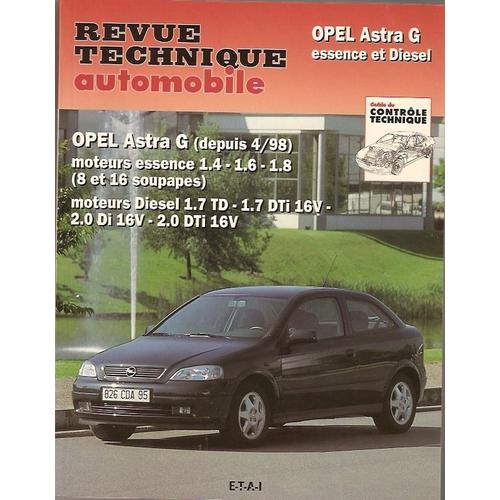 Revue Technique Opel Astra G Pas Cher Ou Doccasion Sur Rakuten - 