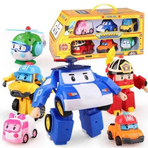 robot cars poli jouet