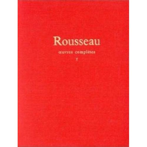 Rousseau Oeuvres Completes Seuil Pas Cher Ou Doccasion Sur - 