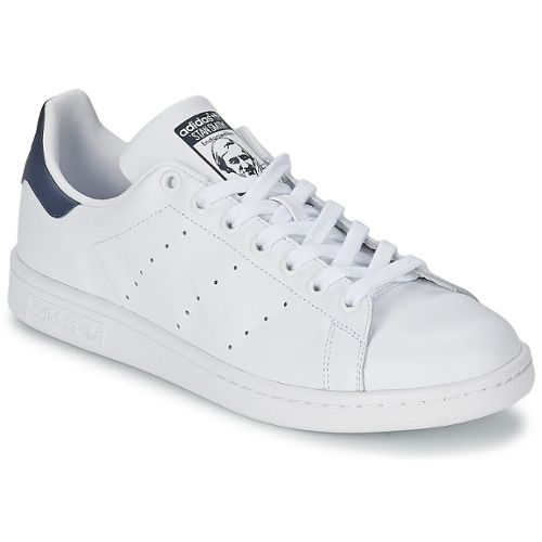 stan smith homme blanche et rouge