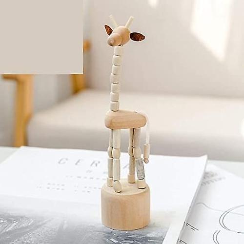 Coco Papaya Statue Abstraite Couple Amour Infini h30cm Bois Massif Brut
