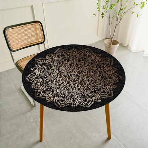 Table Salle A Manger Ronde Noire Pas Cher Ou D Occasion Sur Rakuten