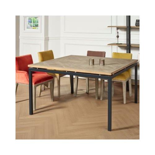 Table Salle A Manger Style Industriel Pas Cher Ou D Occasion Sur