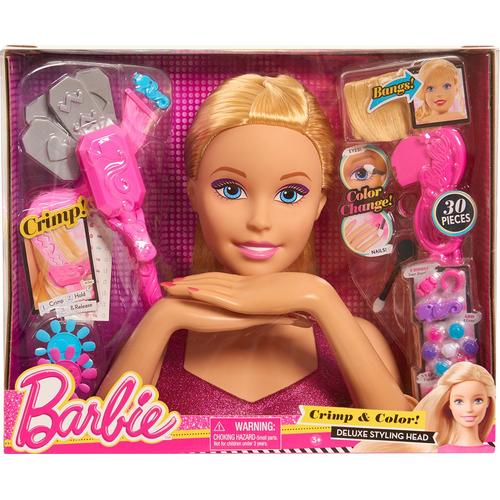 tete a coiffer barbie brune