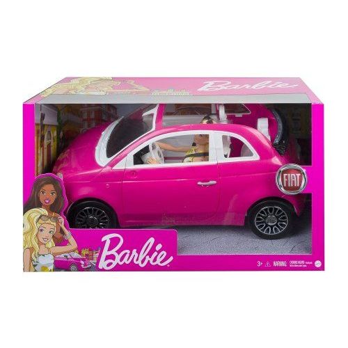 barbie fiat 500 blanche