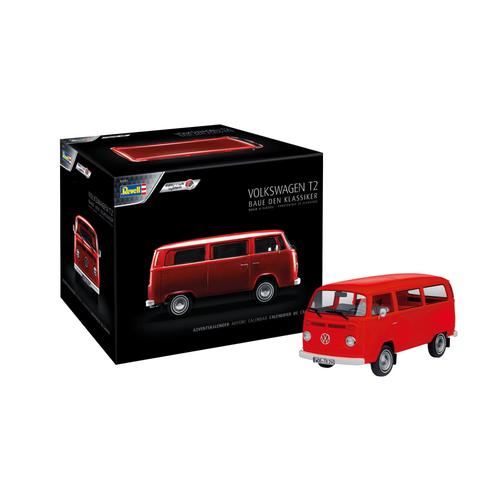 red 1:24 Welly Modell Auto NEU OVP BLITZ VERSAND VW Volkswagen Bus T2 1972 rot