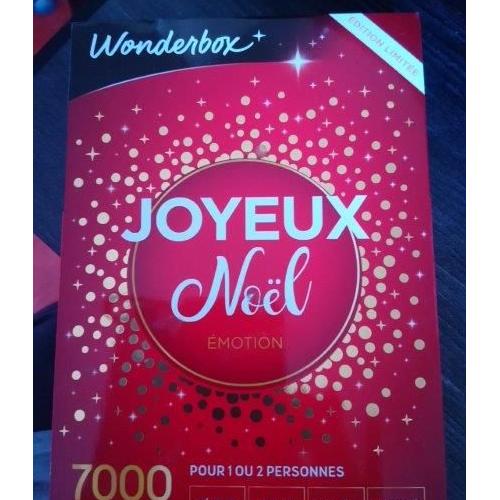 Achat Wonderbox Joyeux Noel Pas Cher Ou D Occasion Rakuten