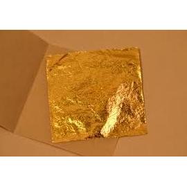 10 Feuille d/'or 95 mm X 95 mm Comestible Alimentaire