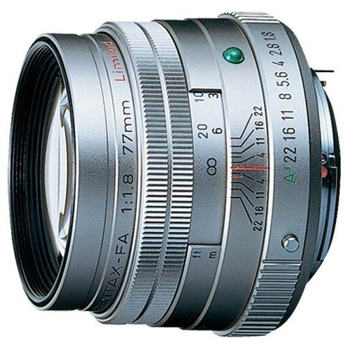Pentax Fa 77Mm F1.8 Limited Lens Silver