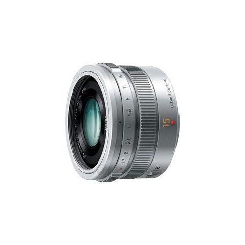 Panasonic Lumix G Leica Dg Summilux 15Mm /F1.7 Asph. Single Focus Lens Silver : H-X015-S