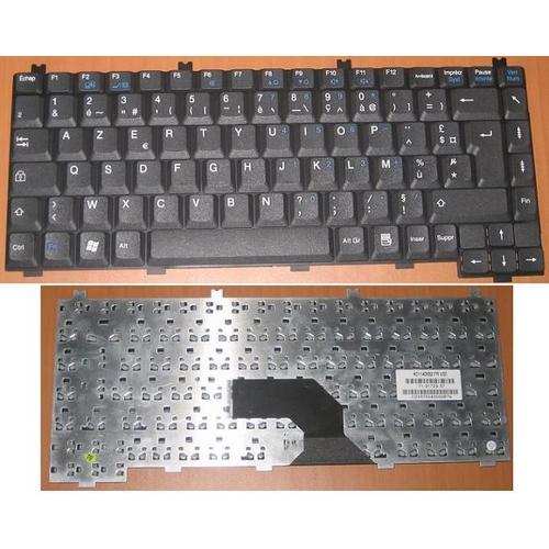 Clavier Azerty Français Fujitsu Amilo L7300 V2010 K011405B2 71-31723-37 Noir