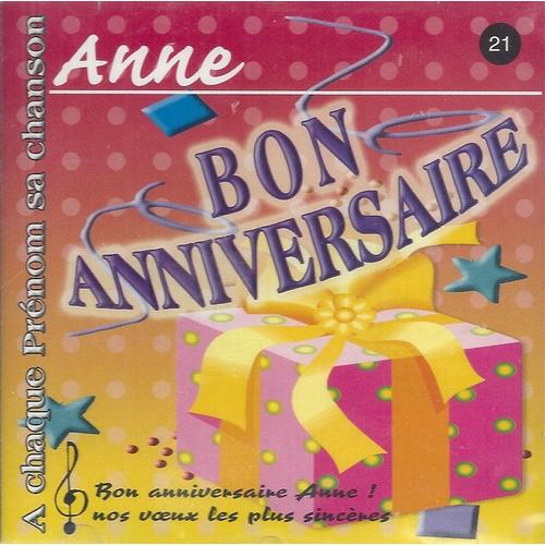 Bon Anniversaire Anne Cd Rakuten