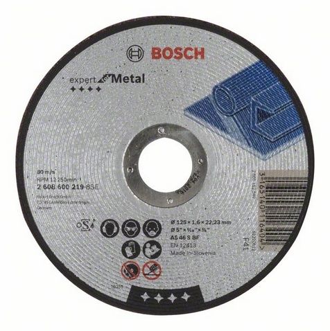 Bosch Disque à tronçonner Expert for Metal 125x1.6 mm - vue 2