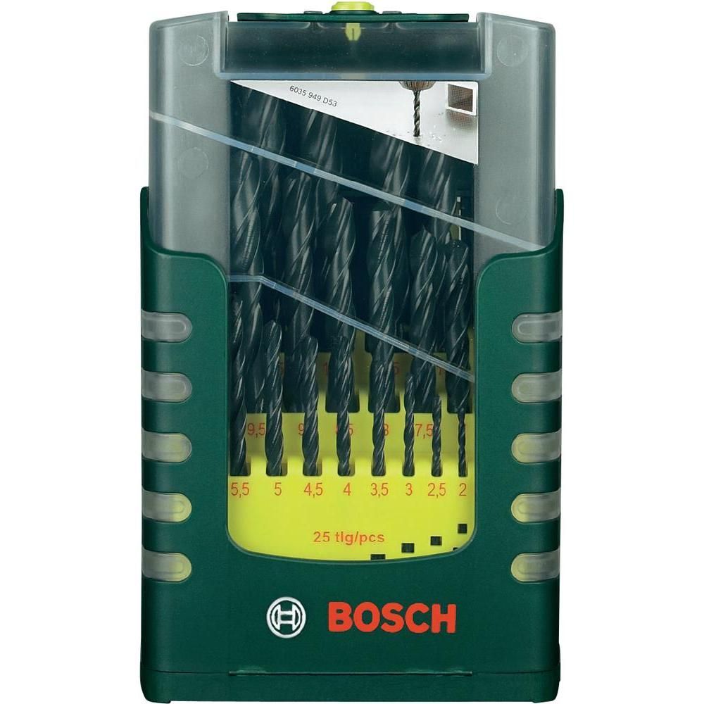 Bosch Jeu de forets à métaux HSS TiN