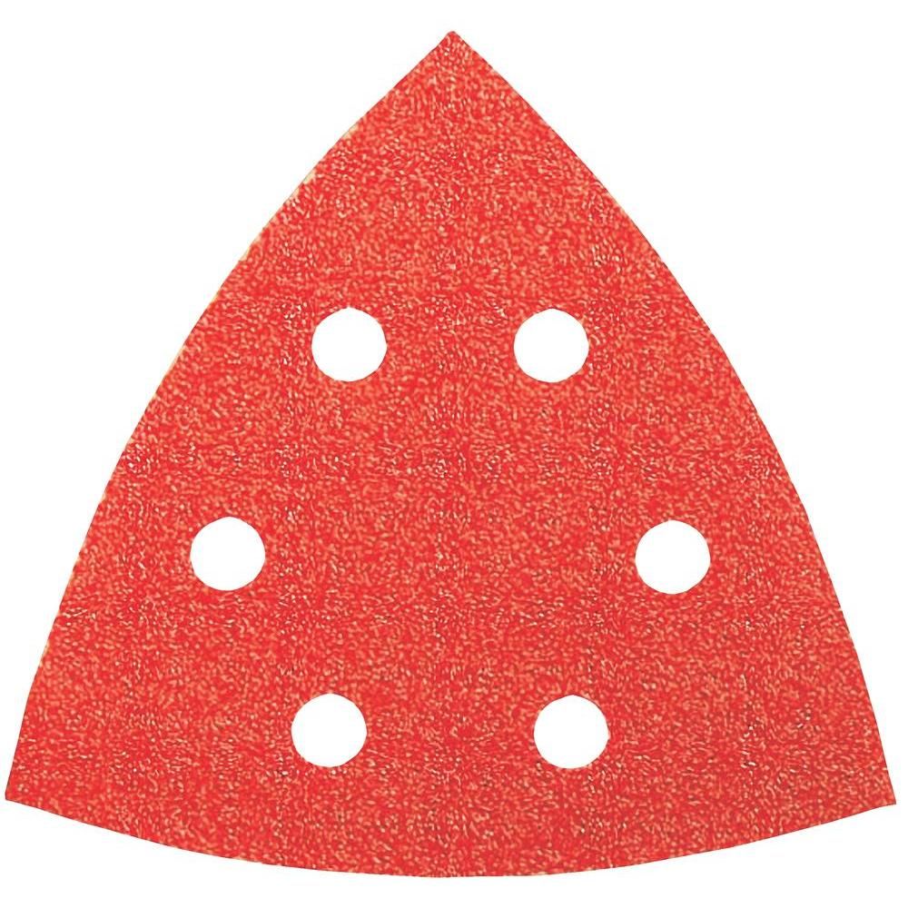 Jeu de 5 feuilles abrasives de grain 40 Bosch 2609256A48