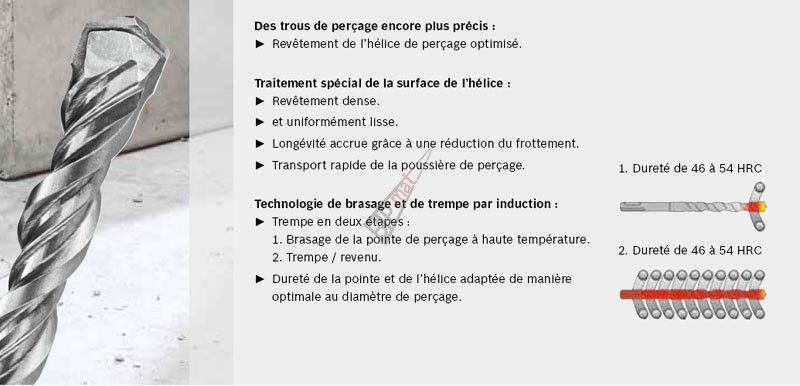 Bosch Foret SDS Plus Ø 10 0 mm - vue 4