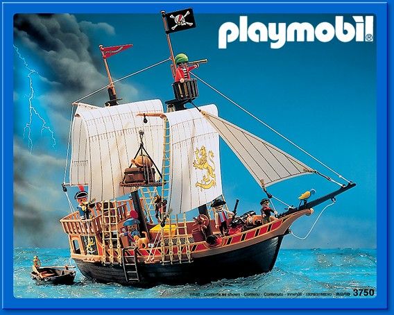 bateau pirate playmobil 6678 pas cher