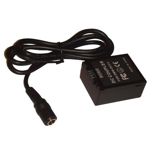 Vhbw Dc Coupleur Comme Dmw-Dcc3, Dmw-Dcc3E Pour Batterie Dmw-Blb13, Dmw-Blb13E D'Appareil Photo Panasonic Lumix Dmc-G1, Dmc-G1K, Dmc-G1W, Dmc-G2.