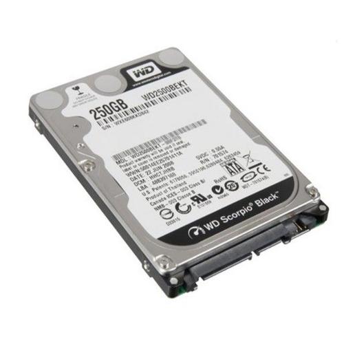 Disque Dur 250Go Sata 2.5" Western Digital Scorpio Black Wd2500Bekt 7200Rpm 16Mo