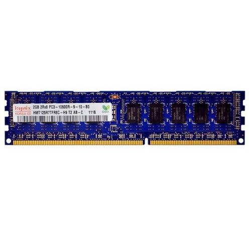 Ram Serveur Ddr3-1333 Hynix Pc3-10600R 2Gb Registered Ecc Cl9 Hmt125R7Tfr8C-H9