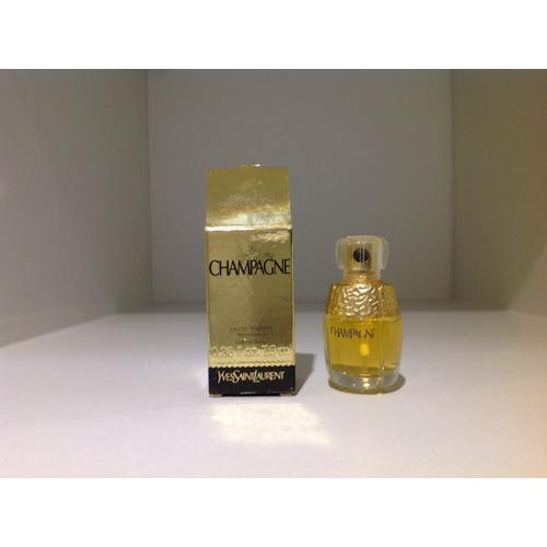 miniature parfum champagne