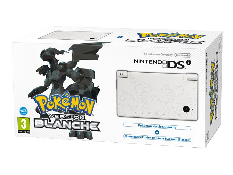 Console Nintendo DSi édition limitée Pokémon avec le jeu Pokémon Version - vue 2