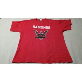 Ramones Men/'s Tee Rouge Fill Seal