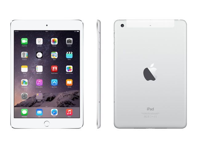 Tablette Apple iPad mini 3 Wi-Fi + Cellular 64 Go argenté Retina 7.9