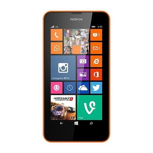 Nokia Lumia 630 Dual Sim 8 Go Double Sim Orange Vif