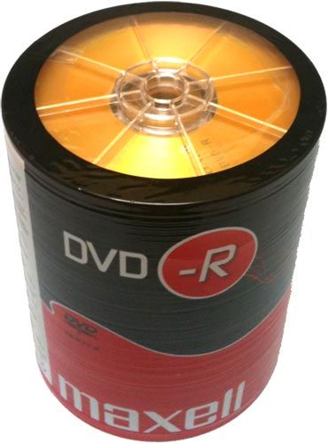 Maxell 100 x DVD R 4.7 Go spindle
