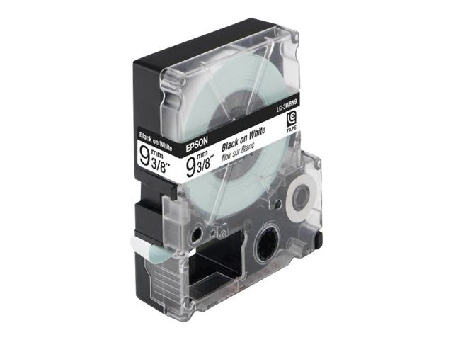 Epson LC 3WBN9 Étiquettes pour bandes magnétiques sur Rouleau 0 9 cm x 9 1 rouleau x pour LabelWorks LW LW 300 LW LW 400 LW LW 400VP LW LW 700...