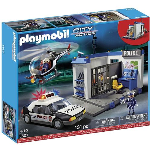 playmobil city action voiture police