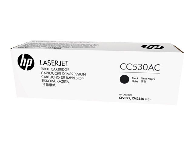 HP Toner LaserJet CC530AC - vue 2