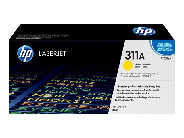 HP Q2682A Jaune - vue 2