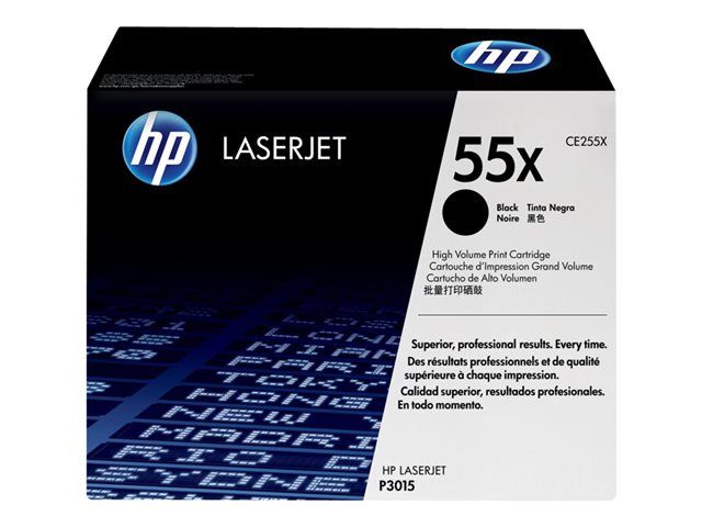 HP 55X À rendement élevé original LaserJet cartouche de toner CE255X pour LaserJet Enterprise MFP M525 LaserJet Enterprise Flow MFP M525 LaserJet Managed MFP M525
