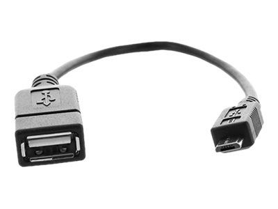 Mobility Lab - Câble USB - Micro-USB de type B (M) pour USB (F) - USB OTG - 10 cm