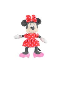 Doudou Peluche Souris Minnie Disney Nicotoy Baby Robe Rouge Pois Roses Jouet Enfant