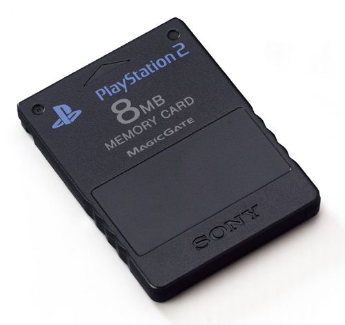 Sony Module mémoire flash 8 Mo carte mémoire Sony PlayStation 2 satiné pour Sony PlayStation 2 - vue 4