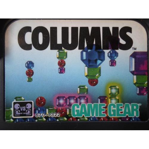 Jeu Game Gear : Columns
