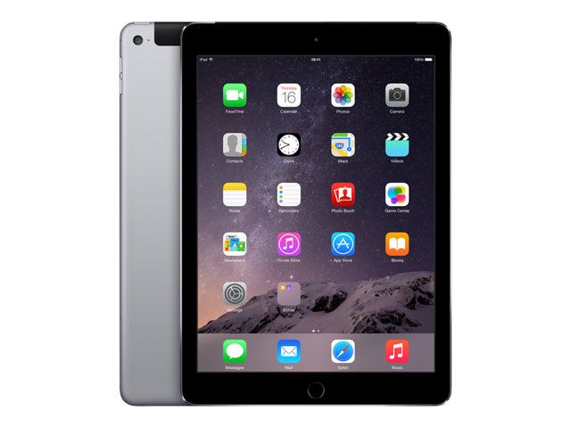Tablette Apple iPad Air 2 (2014) Wi-Fi + 4G 64 Go gris Retina 9.7