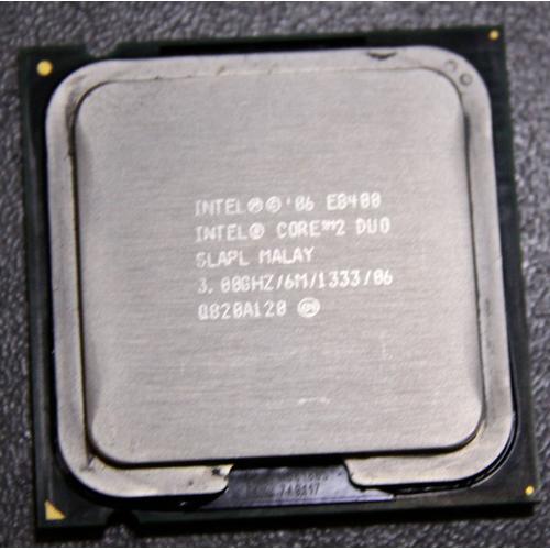 Processeur Cpu Intel Core 2 Duo E8400 3Ghz 6Mo 1333Mhz Socket Lga775 Slb9J
