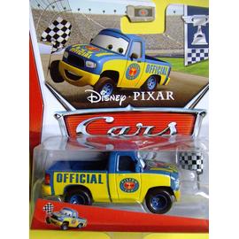 Disney Pixar Cars 2 Dexter Hoover With Checkered Flag Voiture Miniature Echelle 1:55