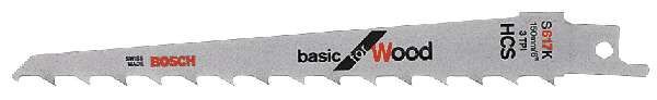 Lames de scie sabre BOSCH S617k Coupe économique HCS avoyée fraisée