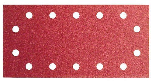 set de feuilles abrasives 93x230 mm RW 8 trous fixation étrier 10 pièces